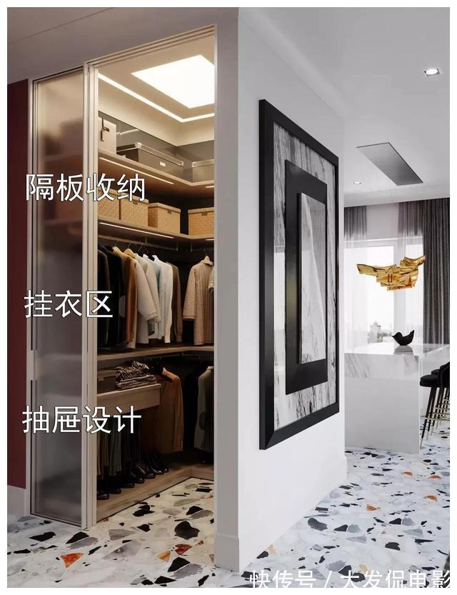 滑轨|装修中明智的决定，用卧室2㎡面积，打造迷你衣帽间，很实用！