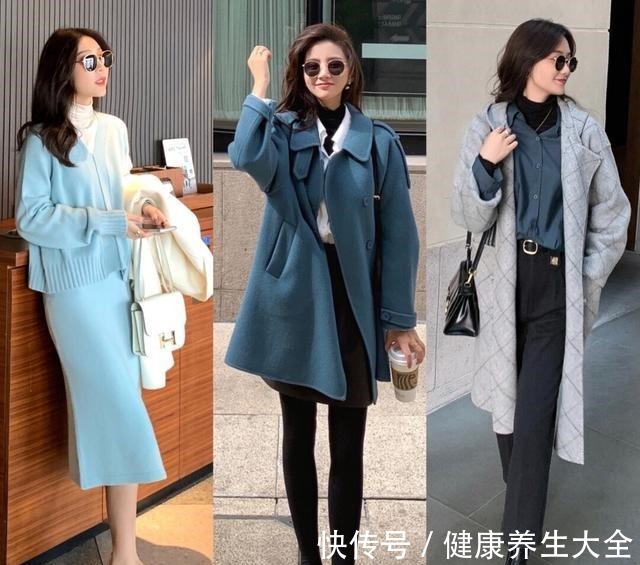 气质 上班别穿太花俏,气质最重要,27套初冬look,精致又优雅!