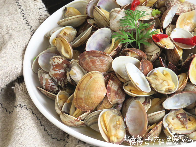 营养|想吃花蛤自己做,10块钱炒一盘,比外面实惠多了,不牙碜有营养!