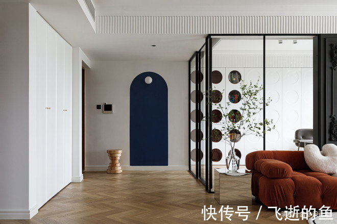 现代|128平米三居室现代简约风