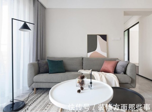 电视背景墙|90平北欧风三居室,温柔的家时常给人精神慰藉