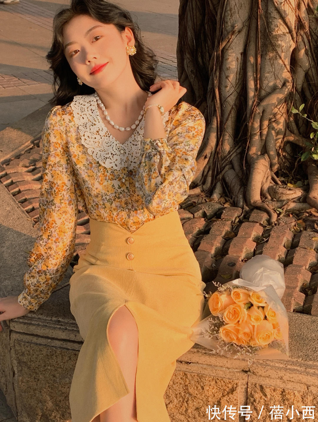 穿搭|夏末初秋如何穿才时髦?学这位博主的复古穿搭造型,瞬间展现魅力