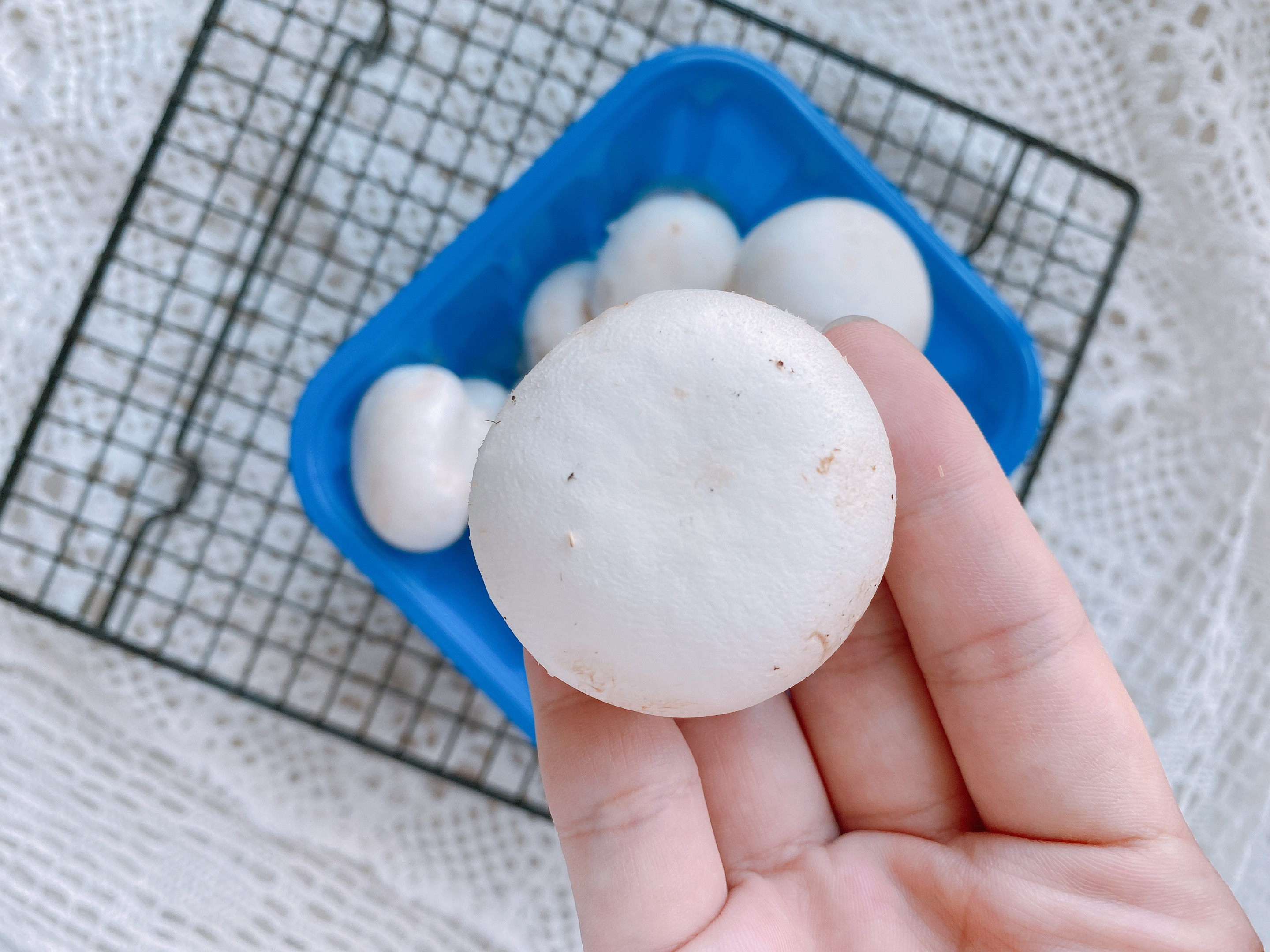 鲜掉眉毛的口蘑汤，节后刮油试试它，低脂低热量，简单易学营养好！