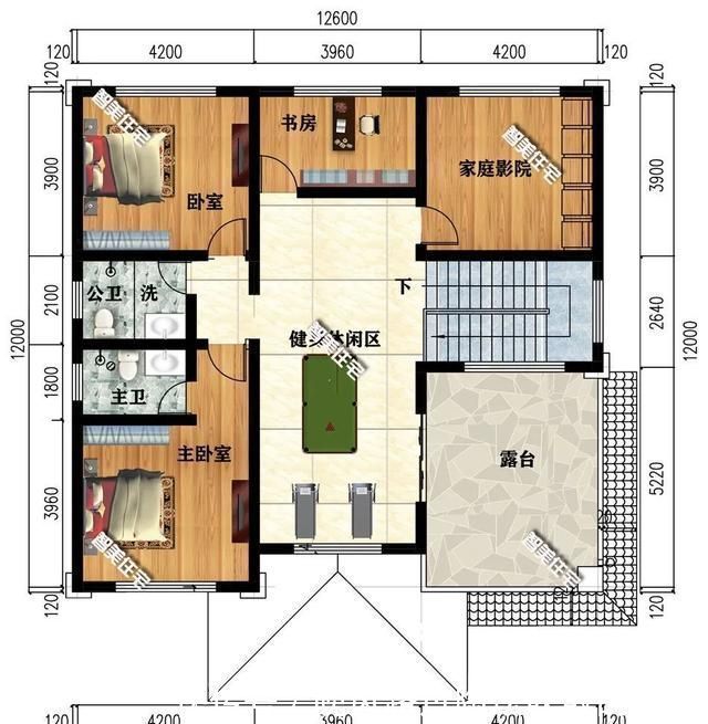 卧室|在老家盖一栋新中式别墅,为农村建设添砖加瓦,村长也竖大拇指