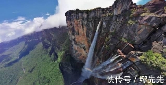 安赫尔|世界上最高的瀑布，凭借979米的高度差，造就瀑布史上的最新纪录