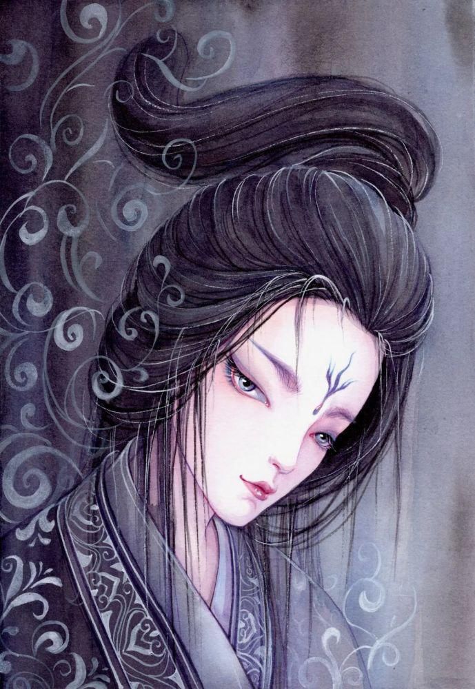  沈晔|她画出古风梦幻的水彩人物，融化了10万粉丝的心，这样的人也太温柔了！