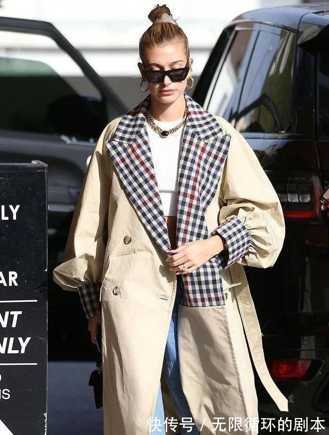 卡其色 风衣火了十几年，该换个穿法了！这些“新潮搭配”，时髦又高级！