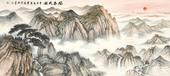 爱痕湖|大风堂第四代代表人物、中国泼墨重彩画大家----董英华