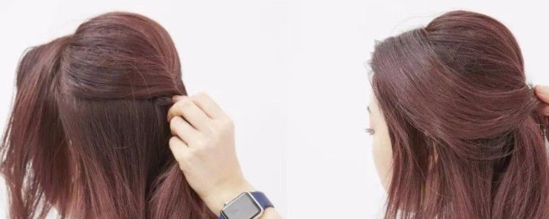 头发很贴很重很塌的人怎么让头顶看起来蓬松