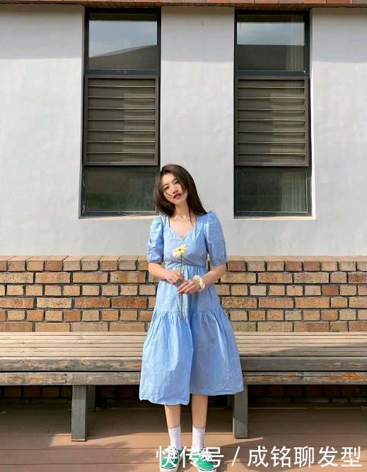 仙气十足|甜美可爱的“少女感”穿搭,清新时尚仙气十足,可盐可甜又迷人