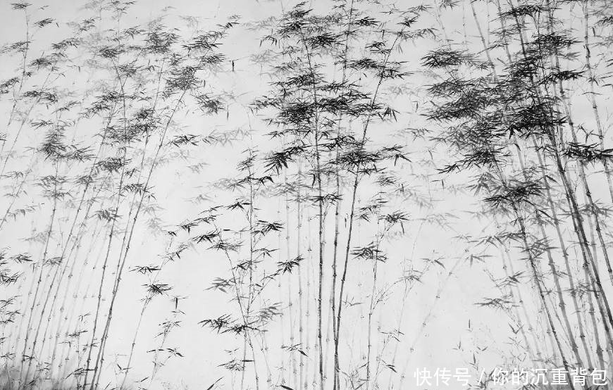 冷军的油画竹子和90后大叔池静山笔下的墨竹,你更喜欢哪个呢