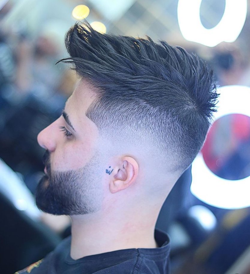 飞机|男士剪短发太普通？不如试试“飞机头”发型，帅气又有型