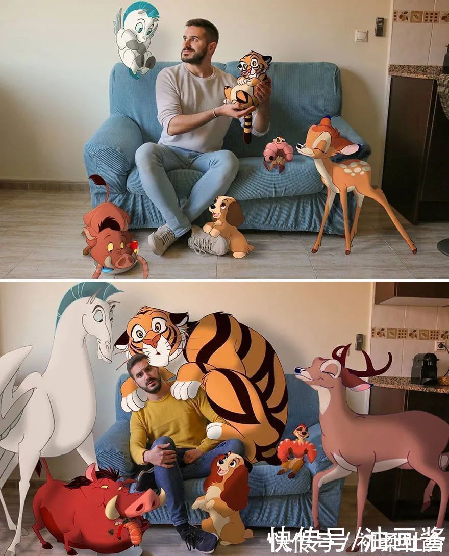 塞缪尔|他将迪士尼动画明星“请”进家门,一系列小插曲,令人捧腹