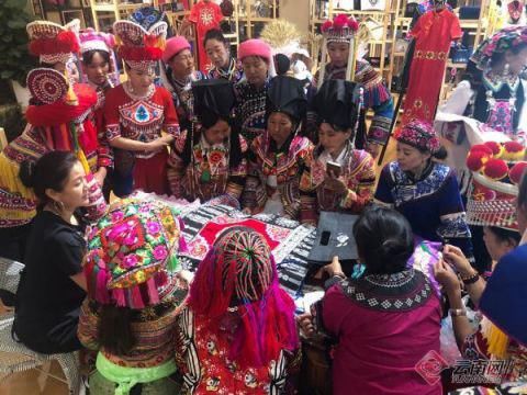 创新|指尖上的千年彝绣技艺:传承中保护 创新中发展