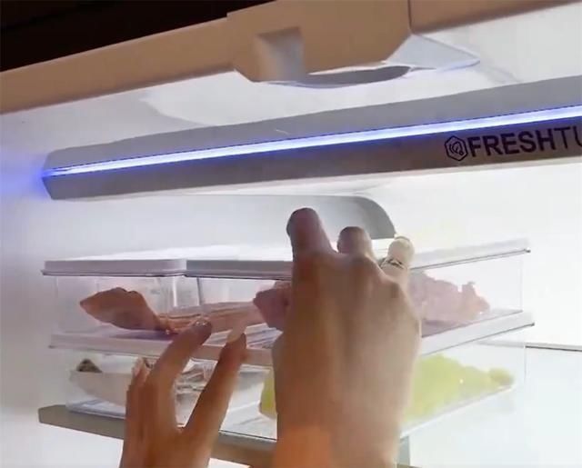 “强迫症”姑娘整理冰箱，食材严格收纳归类，网友：引起舒适