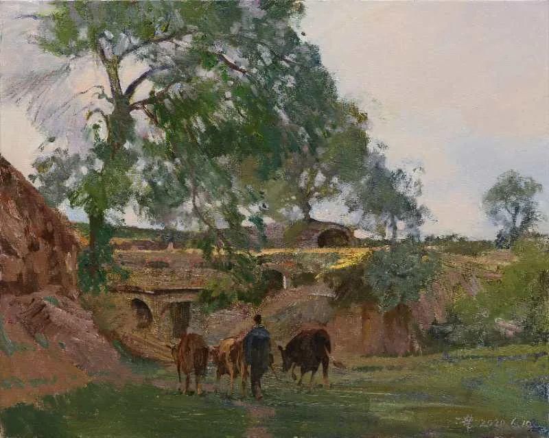  士生导师|大别山写生作品