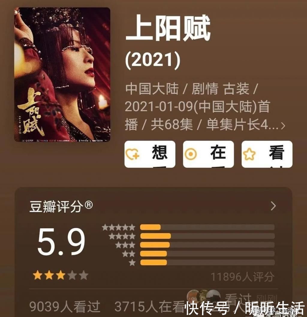 上阳赋|虐力反噬!章子怡《我就是演员》刻薄吐槽,都应验在了《上阳赋》上!