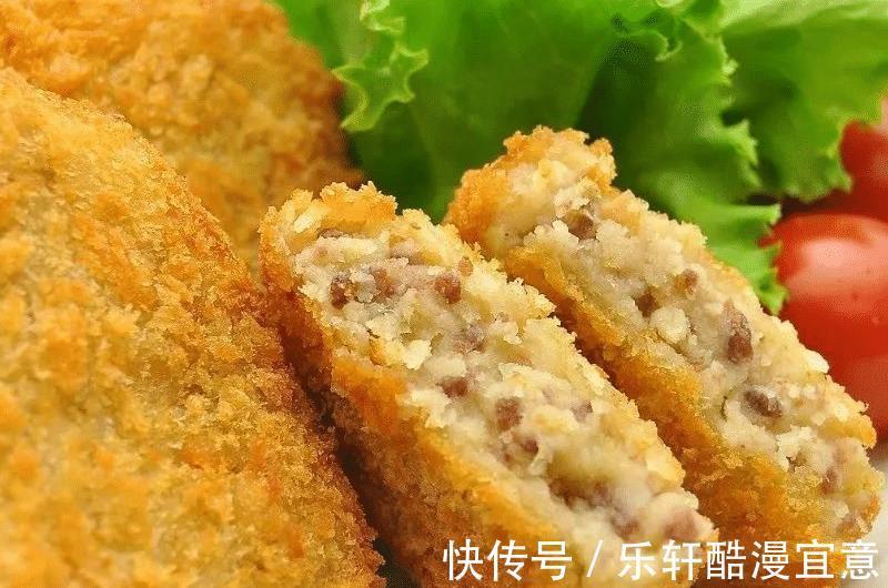 便利店常见的可乐饼,其实做法很简单,教你方法在家轻松做起来