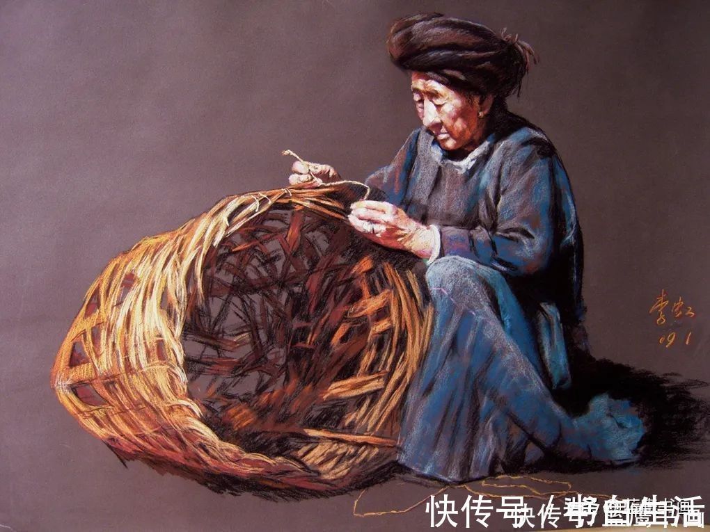 李虹$女画家李虹的绘画作品,让大家感受到了,她不俗的绘画天赋