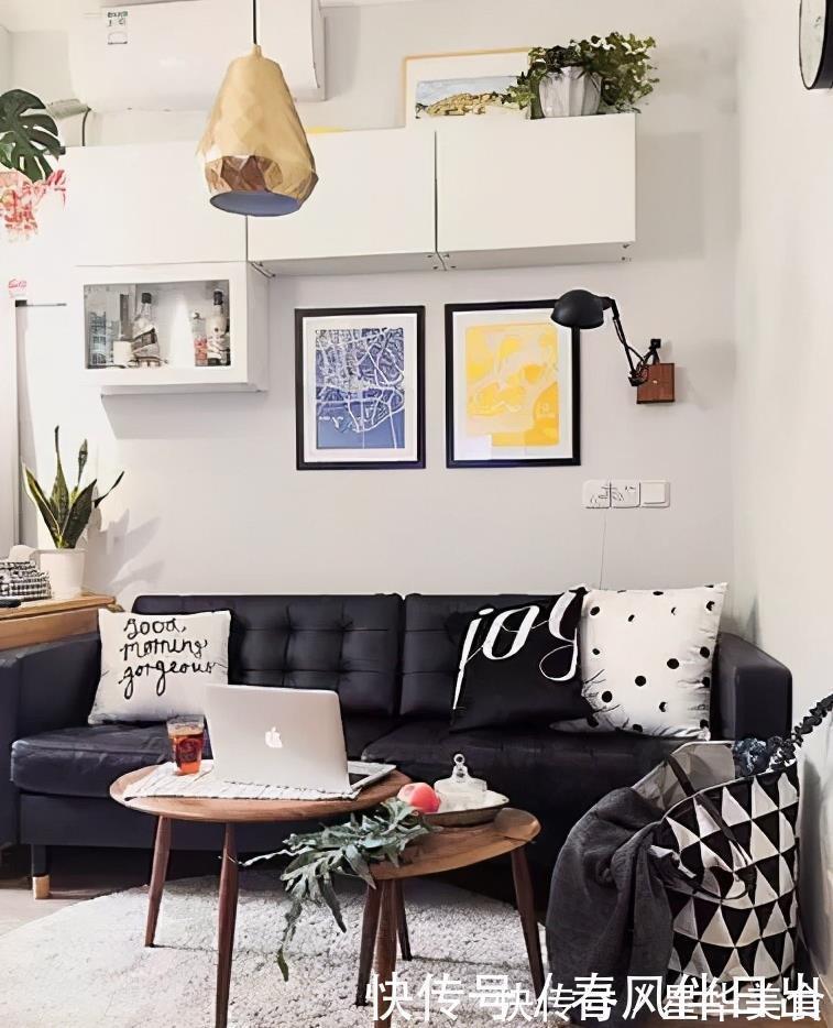 小窝|35㎡老破小变身清爽小窝,功能布局真完美,打造温馨舒适二人世界