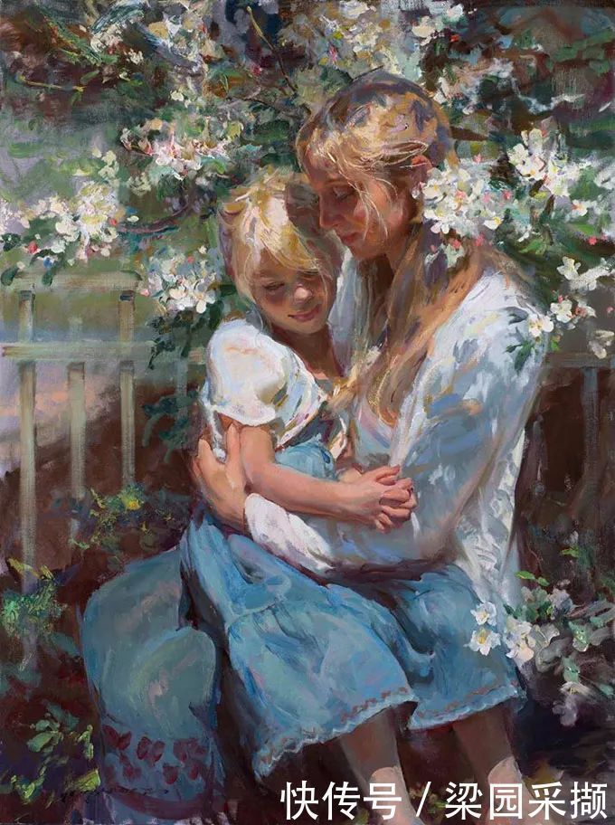 光影|油画里,光影中的美女,一美千年!