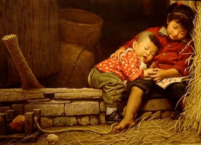 记忆|绝对硬实力,火遍全球的油画作品,承载了一代人的深刻记忆,张张感人至深~