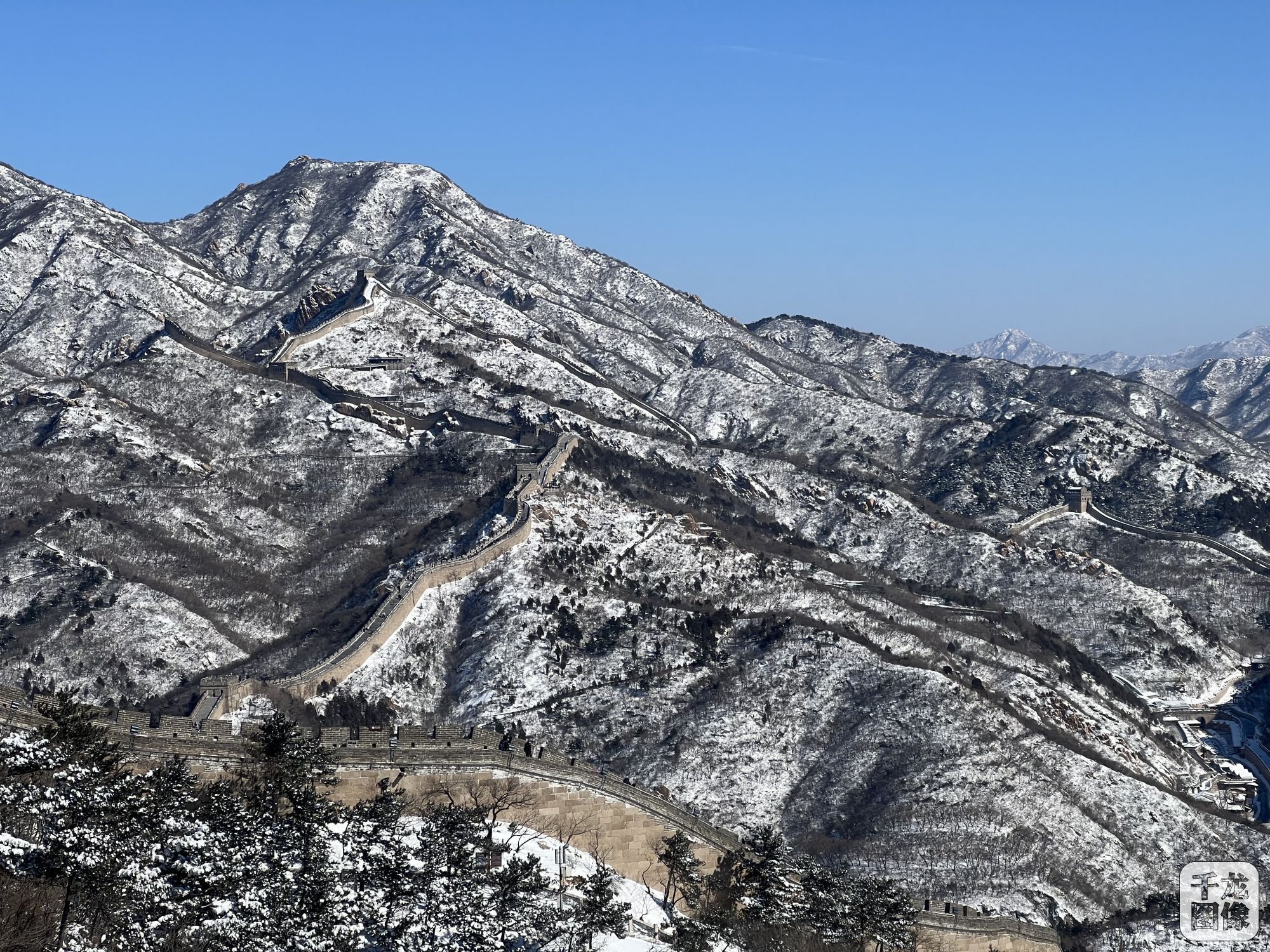 “最美冬奥城”延庆迎来虎年首场降雪|镜记冬奥| 延庆