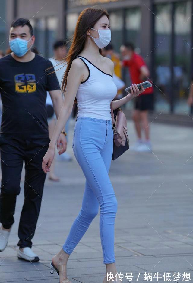 搭配|清爽又凉快的牛仔裤搭配,穿着很舒服,尽显女性风范