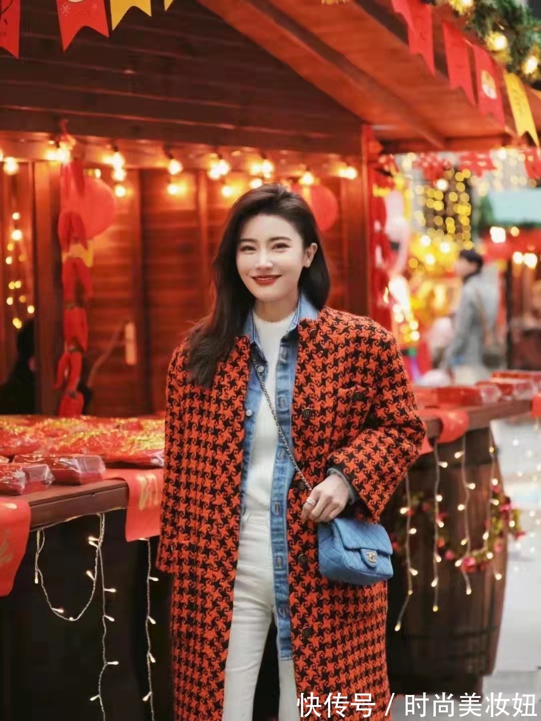 新年 这才是“有年味”的穿搭,喜庆又洋气的搭配,照着穿也能美出圈