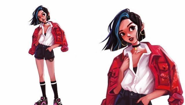 莫阿娜|“油画风格”的迪士尼公主,身穿便装很摩登,又酷又拽比王子还帅