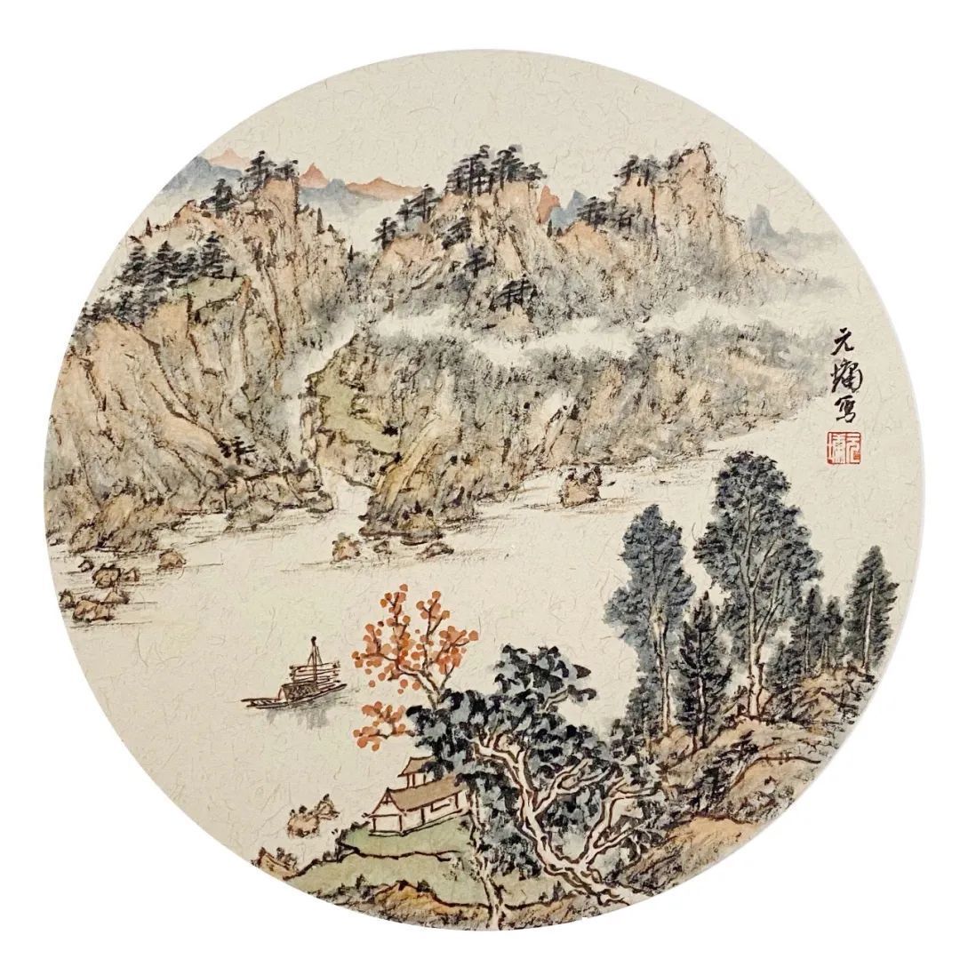 九狮峰$郑健 | 壬寅新春翰墨贺岁——元墉中国画作品网络展