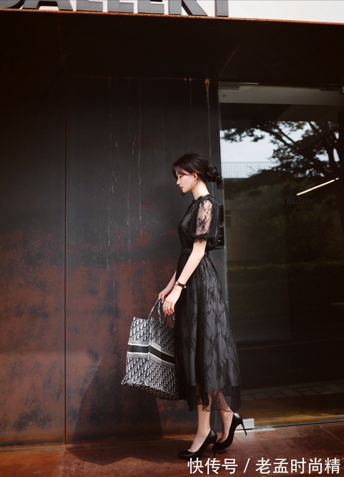 淑女|这条裙子也太仙了吧,无论年龄大小,都能展现出浪漫温柔的淑女感