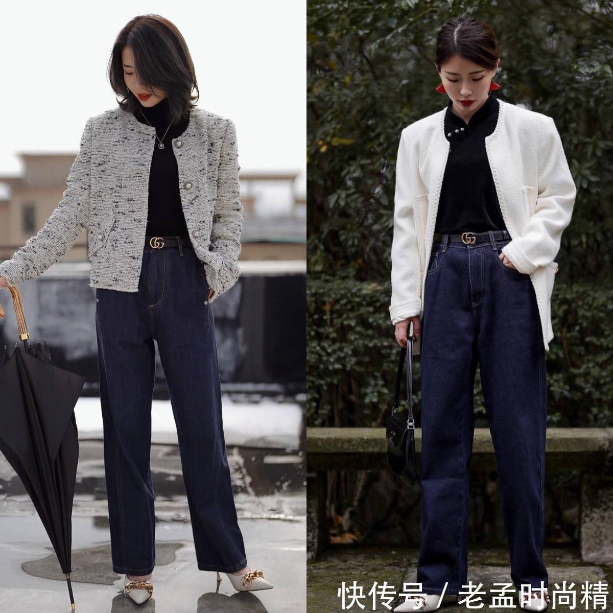 小个子|身高只有153cm,但却靠着穿搭圈粉