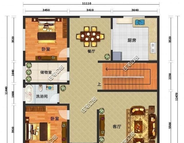 平面|实拍10省农村别墅，第4套、第7套经典又耐看，建第3套18万就够了