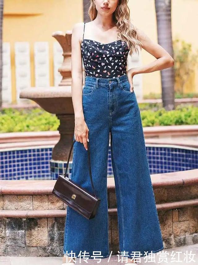 直筒牛仔裤|什么样的牛仔裤,能让腿粗的女生都爱不释手