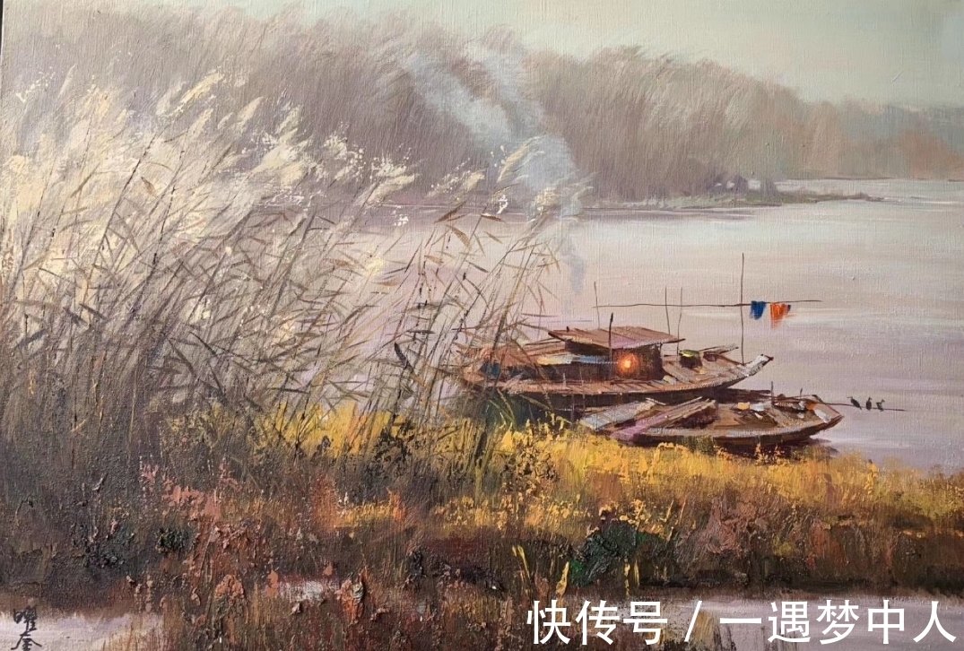 朱曜奎$朱曜奎:绝妙动人的山水画,开创中国山水油画新境界