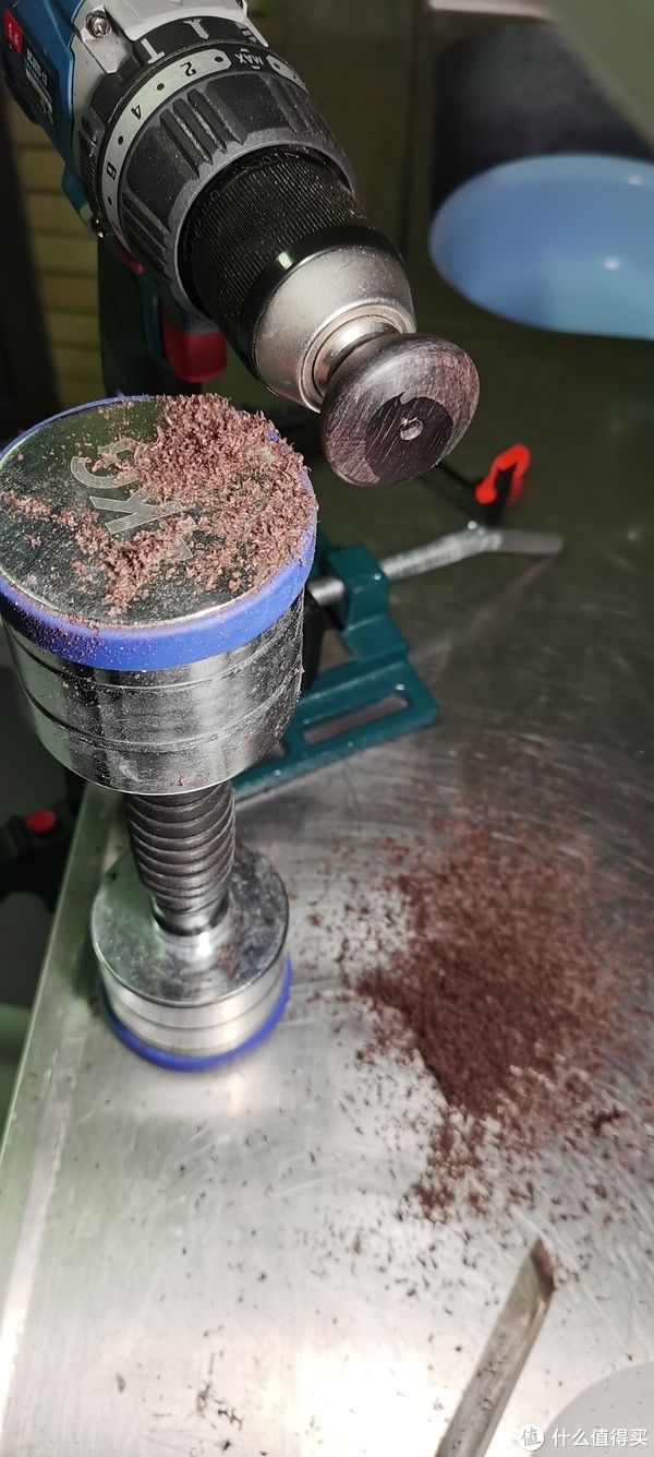 电钻|DIY 篇七十：记一次DIY手冲壶壶盖把手(壶钮)的返工，顺便开发了电钻的新用法