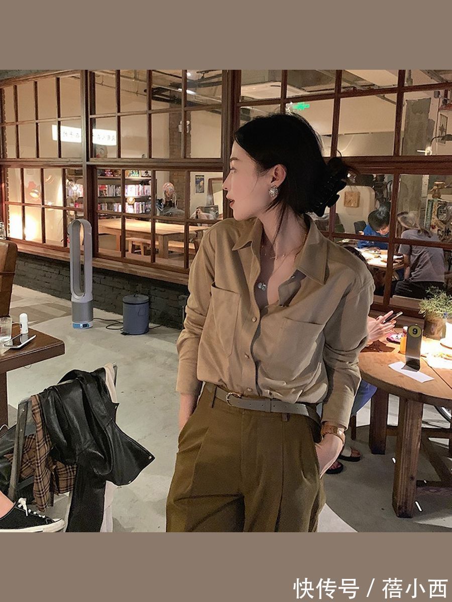 衬衫|“衬衫”穿法模板展示,用衣橱里的基础单品,穿出简约高级的造型