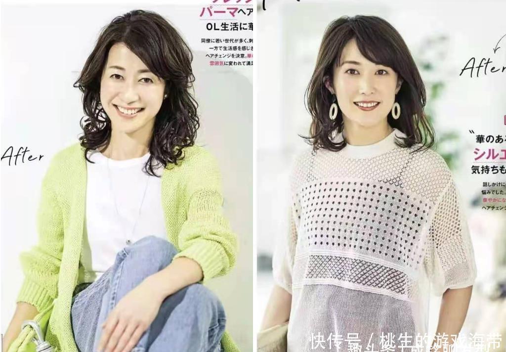 小卷|适合五六十岁女人的烫发发型,第一干练、第二减龄、第三有女人味