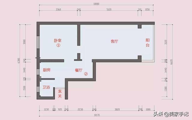 过道|40㎡你觉得小她却改成2室1厅外加1个衣帽间,全屋复古高级晒晒