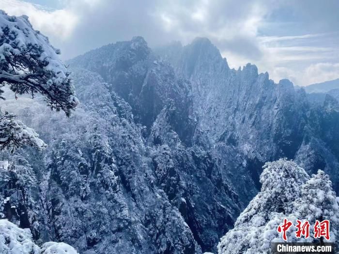 黄山|黄山风景区迎来今冬首场降雪