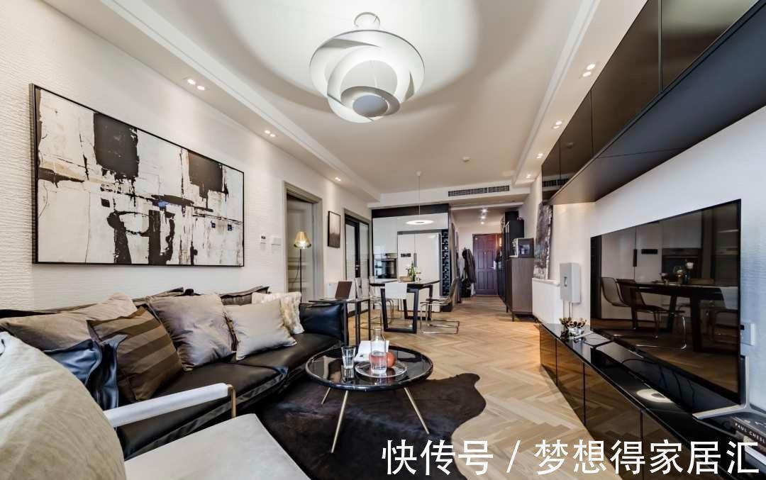 80平|服装设计师的新家,80平也可以很宽敞,还能拥有超实用的衣帽间