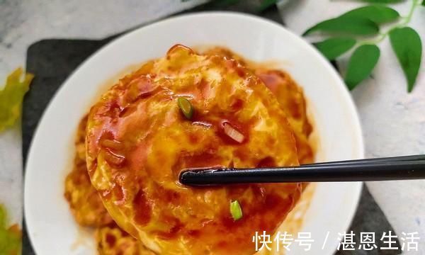 番茄酱|这菜我家总吃，几个鸡蛋就搞定了，家人三天不吃就差馋得慌