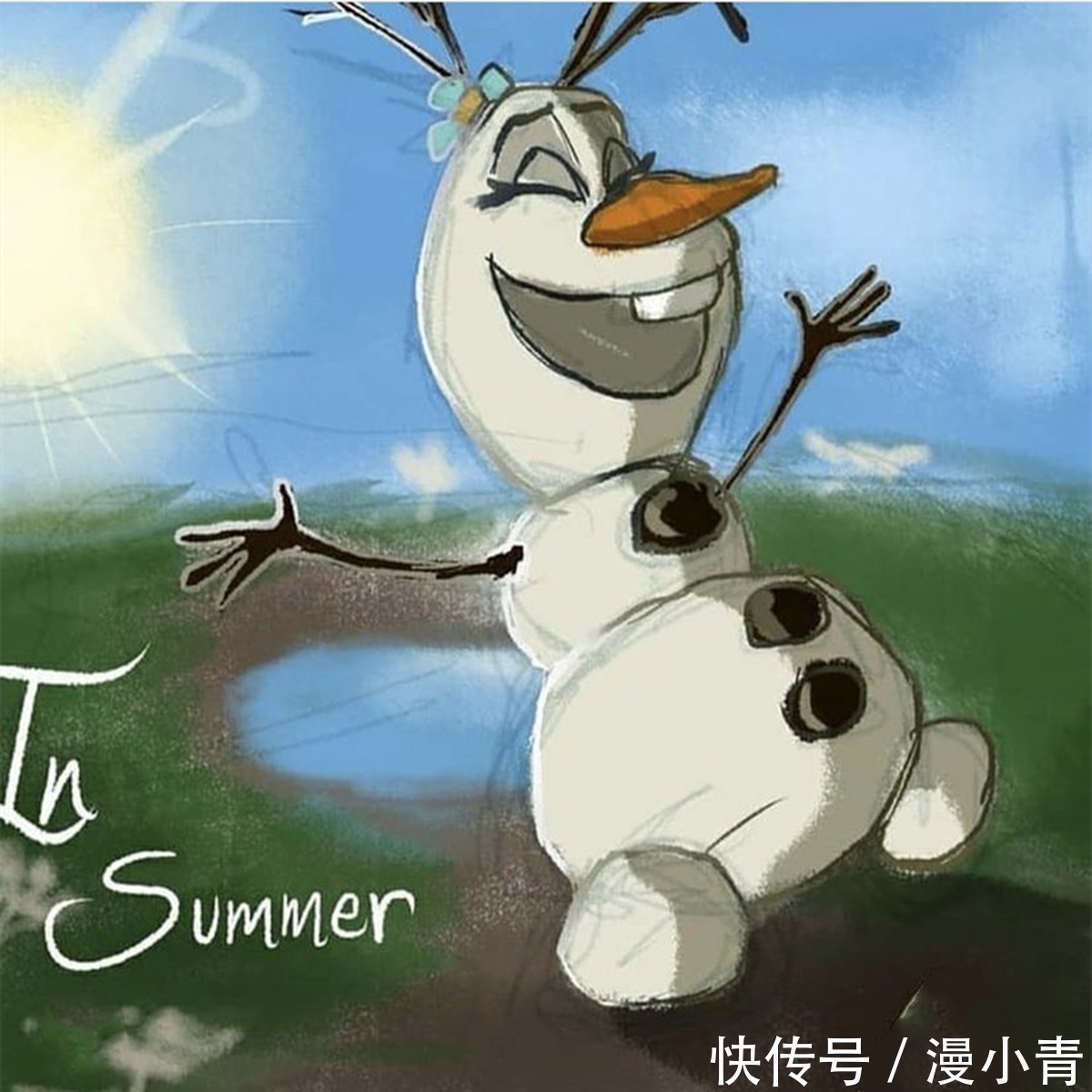 男主|假如《冰雪奇缘》中男女角色反串,姐妹变成兄弟,雪宝变成了雪妞