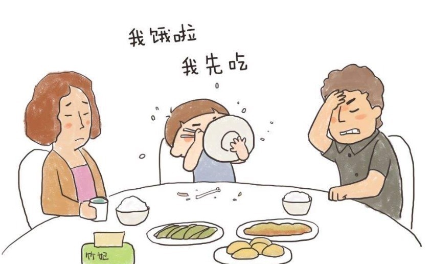 教养|情商低的孩子,吃饭时多半会出现这3种表现,家长要及时纠正