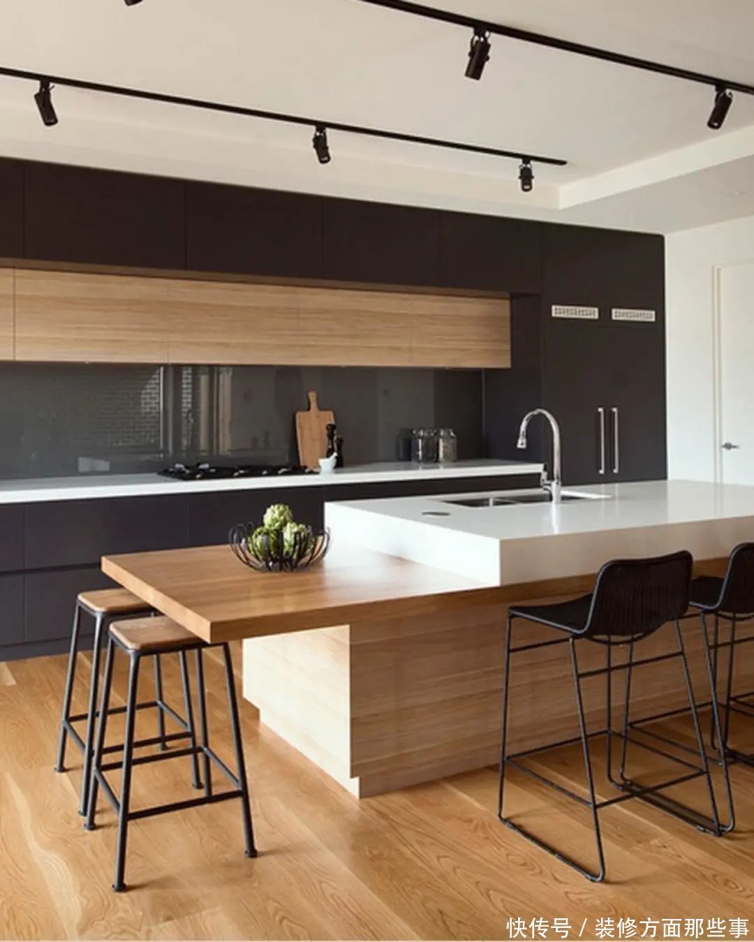 厨房|原来吧台还能这样设计,不仅美观实用,还让餐厅充满情调