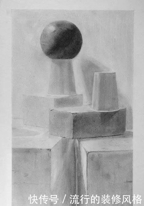 关系|为什么学素描一定要从画几何体开始?