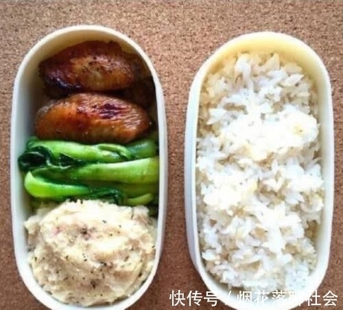 今天同事打开我的便当,笑的米饭都喷出来了