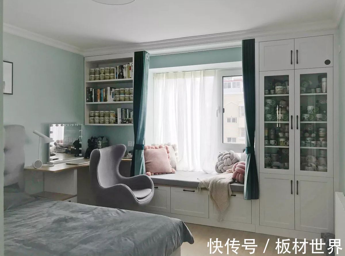 实用|有颜又实用的飘窗柜，应该是这样的