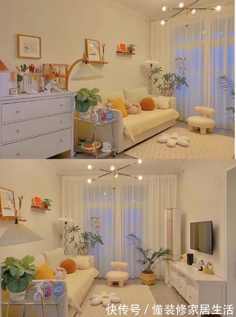 软装|全屋不吊顶,硬装只花了5万,没钱你也可以这样“穷装”